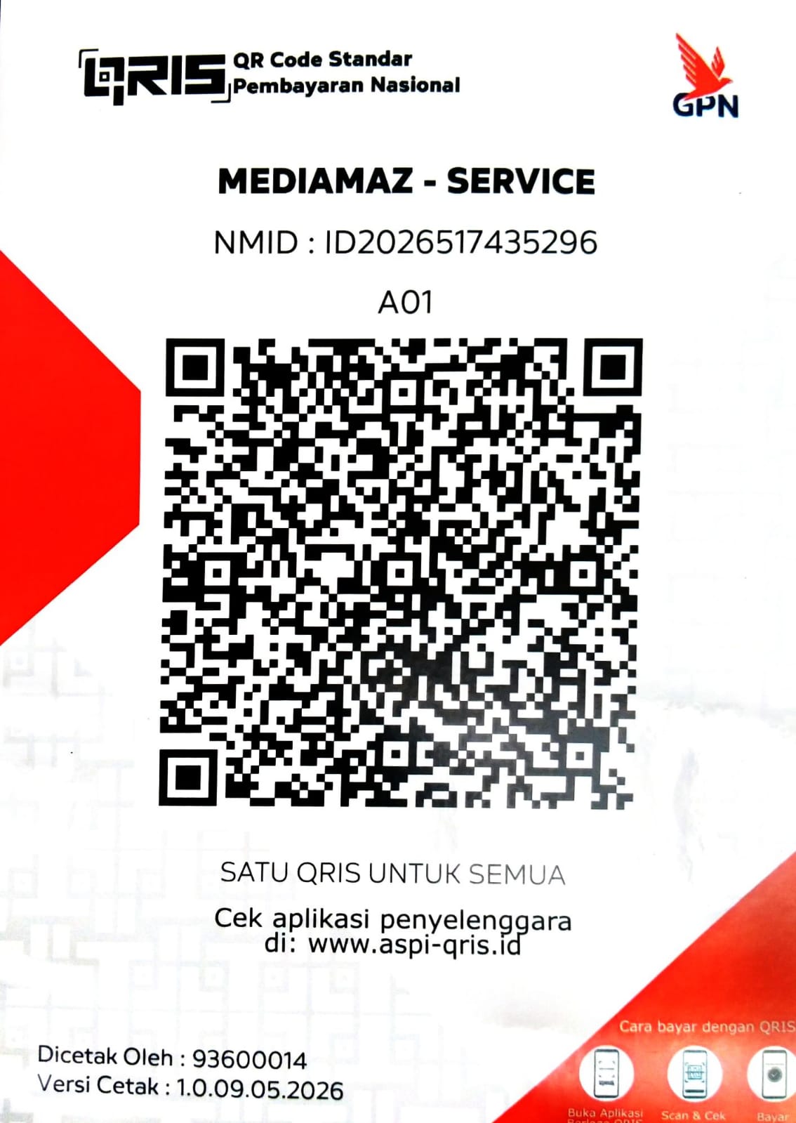 QRIS Mediamaz Scholar